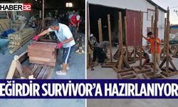 Survivor Çekimleri İçin Platform çalışmaları yapılıyor