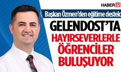 Gelendost’ta Hayırseverlerle Öğrenciler Buluşuyor