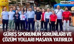 Güreş sporunun sorunları ve çözüm yolları görüşüldü