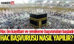 Hac ön kayıtları ve yenileme başvuruları başladı