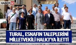 Milletvekili Halıcı esnaf teşkilatını ziyaret etti