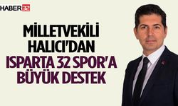 Milletvekili Halıcı'dan Isparta 32 Spor'a büyük destek