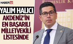 Halıcı, Akdeniz'in en başarılı vekil listesinde