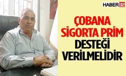 Çobana sigorta prim desteği verilmelidir