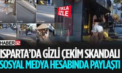 Isparta'da Eski Otogarda Şok Skandal