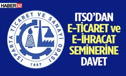 ITSO’dan e-ticaret ve e-ihracat seminerine davet