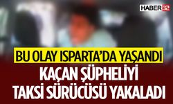 Taksi Sürücüsü Şüpheliyi Yakalayarak Bekçilere Teslim Etti