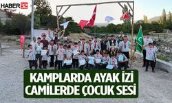 Kamplarda Ayak İzi Camilerde Çocuk Sesi Projesi sona erdi