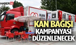 Kan bağışı kampanyası düzenlenecek