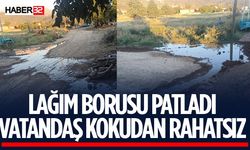 Lağım Borusu Patladı Vatandaş Çaresiz