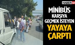 Araç Karşıya Geçmek İsteyen Kadına Çarptı