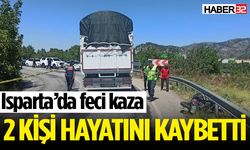 Motosiklet kamyonla çarpıştı: 2 ölü