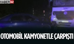 Isparta’da Kamyonet ile Otomobil Çarpıştı