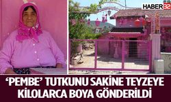 ‘Pembe’ Tutkunu Sakine teyzeye kilolarca boya gönderildi