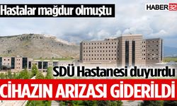 SDÜ Hastanesi’ndeki radyoterapi cihazı arızası giderildi