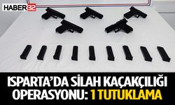 Isparta’da Silah Kaçakçılığı Operasyonu: 1 Tutuklama