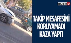 Isparta’da İki Araç Çarpıştı Maddi Hasar Oluştu