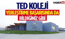 TED Koleji Yerleştirme Başarısında Da Bildiğiniz Gibi