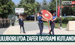 Uluborlu'da 30 Ağustos Zafer Bayramı törenle kutlandı