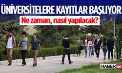 Üniversitelere kayıtlar 19 Ağustos’ta başlıyor