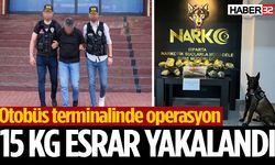 Narkotik Operasyonunda 15 Kg 100 Gr Esrar Yakalandı