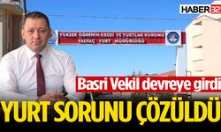 Yalvaç'ta Yurt Sorunu Çözüldü