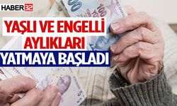 Yaşlı ve engelli aylıkları yatmaya başladı