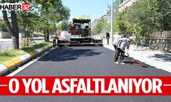 Dere ve Yenice mahallelerini kapsayan yol asfaltlanıyor