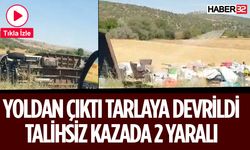 Isparta'da Kamyonet Devrildi: 2 Yaralı