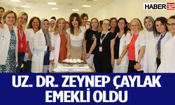 Uz. Dr. Zeynep Çaylak emekli oldu