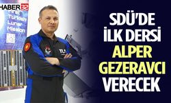 SDÜ'de İlk Ders Alper Gezeravcı’dan