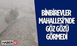 Binbirevler Mahallesi Beyaza Büründü