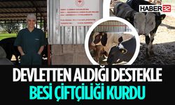 Aldığı Hibe İle Besi Çiftliği Kurdu