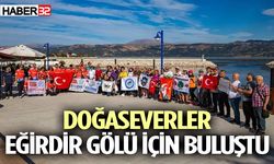 Dağcılık ve Doğa Sporları Kulüpleri Eğirdir’de Biraraya Geldi