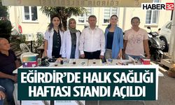 Kaymakam Çimşit Halk Sağlığı Haftası Standını Ziyaret Etti