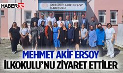 Mehmet Akif Ersoy İlkokulu’nu ziyaret ettiler