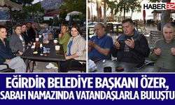 Başkan Özer vatandaşlarla buluştu