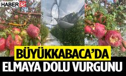 Senirkent’te Sağanak ve Dolu Yağışı Etkili Oldu