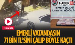 Emeklinin Parasını Çalan Kapkaççı 2 Saatte Yakalandı