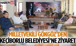 Milletvekili Gökgöz’den Başkan Parlak’a ziyaret