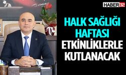 Halk Sağlığı Haftası etkinliklerle kutlanacak