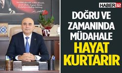 Dr. Küçükcoşkun'dan 14 Eylül Dünya İlk Yardım Günü Açıklaması