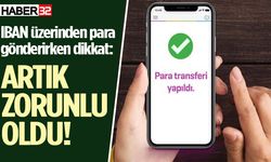 IBAN üzerinden yapılan para transferleri ile ilgili kritik uyarı