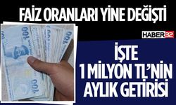 Faiz Oranları Güncellendi 1 Milyon TL’nin Getirisi Belli Oldu