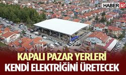 Kapalı Pazar yerleri kendi elektriğini üretecek