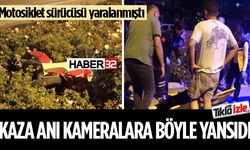 Kaza anı kameralara böyle yansıdı