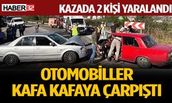 Isparta’da kaza : 2 kişi yaralandı