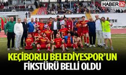 Keçiborlu Belediyespor'un fikstürü belli oldu