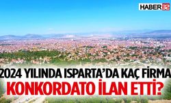 2024 Yılında Isparta’da Kaç Firma Konkordato İlan Etti?