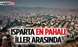 Isparta o listede 20’nci sırada yer aldı